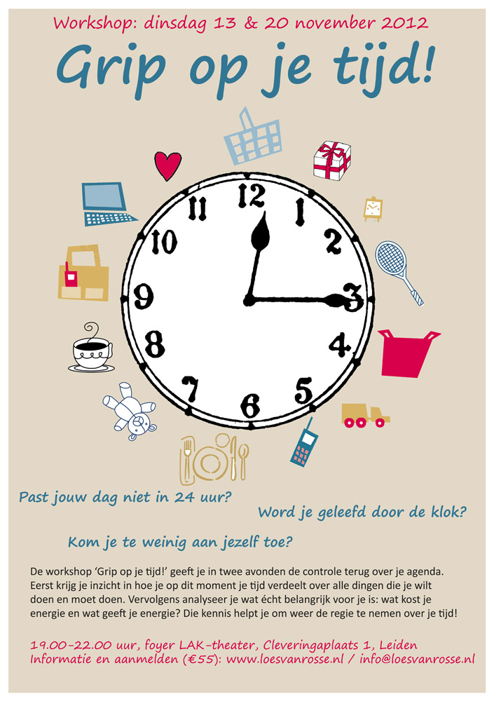 Flyer Grip op je tijd